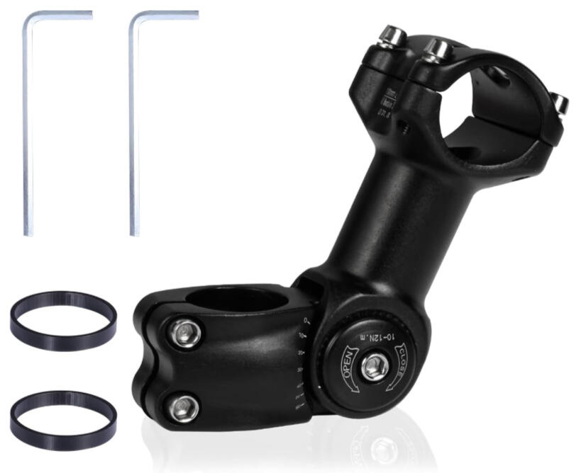 Potencia Bicicleta 0±60°Vástago Manillar Ajustable 110mm 28,6mm Potencia Bicicleta 0±60°Vástago Manillar Ajustable 110mm 28,6mm